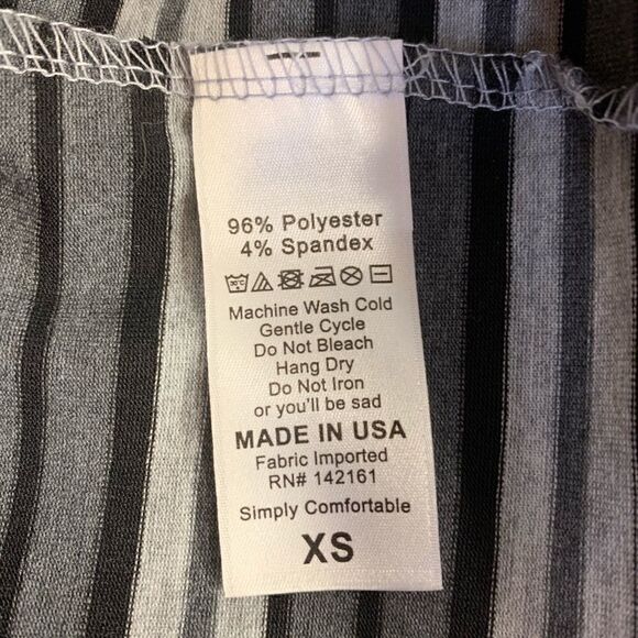 $5 item/ NWT LULAROE Long sleeve striped dress - Picture 6 of 10